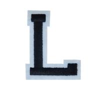 Buchstaben Iniziali Alphabet ABC Patch Miniblings 5Cm Lettera L