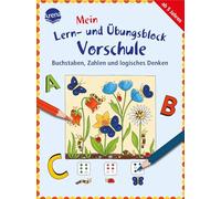 Buchstaben, Zahlen und logisches Denken: Mein Lern- und Übungsblock für die Vorschule: