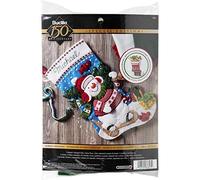 Bucilla, Blu, Bianco, Rosso, 45,7 cm Calza Feltro Kit