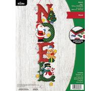 Bucilla Felt Wall Hanging Applique Kit-Noel 89655E