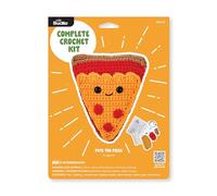 Bucilla Kit completo per uncinetto, Pete la pizza, 12,7 cm