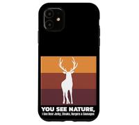 Buck Caccia I See Deer Jerky Divertente Caccia Custodia per iPhone 11