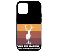 Buck Caccia I See Deer Jerky Divertente Caccia Custodia per iPhone 12/12 Pro