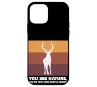 Buck Caccia I See Deer Jerky Divertente Caccia Custodia per iPhone 12 mini