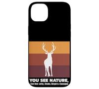 Buck Caccia I See Deer Jerky Divertente Caccia Custodia per iPhone 14 Plus
