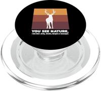 Buck Caccia I See Deer Jerky Divertente Caccia PopSockets PopGrip per MagSafe