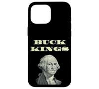 Buck Kings - George Washington Custodia per iPhone 16 Pro Max