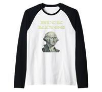 Buck Kings - George Washington Maglia con Maniche Raglan