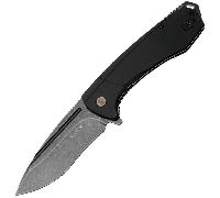 Buck Ruckus Blackwashed D2, Black & Copper Aluminium Framelock BU-0713CPS