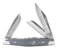 Buck Stockman®, Grigio/Argento Nichelato BU-0301GYS2