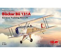 Bucker Bu 131A, German Training Aircraft 1:32 ICM32033 - icm modellismo