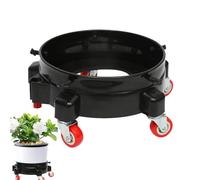 Bucket Dolly Wheels, Car Wash Dolly, Multifunctional Bucket Cart, Rolling Bucket Holder, Multifunctional Buckets Dolly With Wheels For Car Wash And Driveway Sealing Tasks, Portable And Sturdy Design