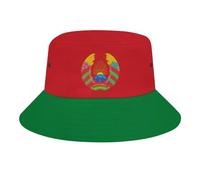 Bucket Hat Belarus Flag 3D Print Cappelli alla Pescatora Vintage Cappello da Pescatore Confortevole Cappello da Pesca per Sport Viaggio Campeggio