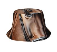 Bucket Hat Brown Horse Pattern Cappelli alla Pescatora Traspirante Cappello da Pescatore Classico Cappello da Pesca per Viaggio Escursionismo Sport