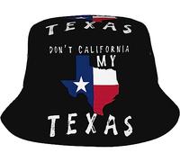 Bucket Hat Don't California My Texas Cappellos Pescatore Unisex Cappellos A Secchiello Confortevole Cappelli alla Pescatora per All'Aperto Summer Escursionismo