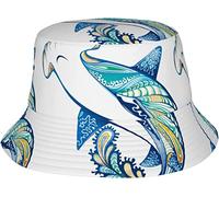Bucket Hat Hammer Head Shark Cappellos A Secchiello Confortevole Cappelli alla Pescatora Unisex Cappello da Pescatore per Escursionismo All'Aperto Sport