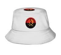 Bucket Hat I Hope Angola Will Always Be Peaceful Cappellos A Secchiello Traspirante Cappelli alla Pescatora Pieghevole Cappellos Pescatore per All'Aperto Summer Viaggio