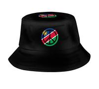 Bucket Hat I Hope Namibia Will Always Be Peaceful Cappelli alla Pescatora Unisex Cappello da Pescatore Confortevole Cappellos Pescatore per All'Aperto Summer Sport