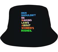 Bucket Hat Men Shouldn't Be Making Laws About Bodies Feminist Cappelli alla Pescatora Unisex Cappello da Pescatore Traspirante Cappello da Pesca per Sport All'Aperto Summer