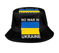 Bucket Hat No War in Ukraine Cappelli alla Pescatora Pieghevole Cappello da Pescatore Confortevole Cappellos Pescatore per Viaggio Summer All'Aperto