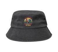 Bucket Hat Stop Staring At My Cock for Vintage Cappelli alla Pescatora Confortevole Cappello da Pescatore Pieghevole Cappello da Pesca per Campeggio Escursionismo Viaggio