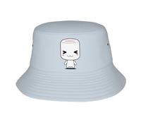 Bucket Hat The Lovely Marshmallow of Happiness Cappelli alla Pescatora Unisex Cappello da Pesca Double-Side Cappello da Pescatore per Escursionismo Campeggio Viaggio