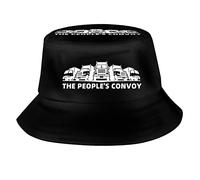 Bucket Hat The People's Convoy Cappelli alla Pescatora Vintage Cappellos A Secchiello Confortevole Cappello da Pesca per All'Aperto Sport Summer