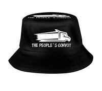 Bucket Hat The People's Convoy Cappello da Pescatore Confortevole Cappellos A Secchiello Pieghevole Cappellos Pescatore per Campeggio All'Aperto Sport
