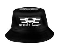 Bucket Hat The People's Convoy Cappellos A Secchiello Pieghevole Cappelli alla Pescatora Casual Cappello da Pescatore per Sport All'Aperto Summer