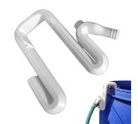 Bucket Overflows Pipe, Water Drainage Hose, 6.42x6.34x1.93 Inches Space Saving Bucket Overflow Pipes for RV, Home, Backyard, Balcony, Garden, Bathroom Waters Management And Drainages Solution