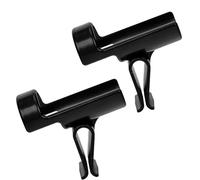 Bucket Rod Holder, Ice Fishing Pole Rack Sets, Bucket Mounted Holders, Secure Clips on Racks for Ices Rods, Fish, Buckets Setup, Lake, Portable Gear, Winters, 12.8/7.7/4.3 Inches