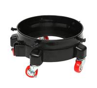 Bucket With Wheels - PC 5 Gallon | Car Wash Bucket Accessories | Multifunctional Rolling Buckets Buddy For Masonry Painting Car Washing Driveway Sealing Workshop