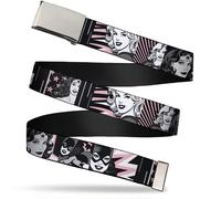Buckle-Down 4075 Accessorie's Web Belt-Batgirl/Wonder Woman/Supergirl Retro Pane