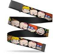 Buckle-Down 4075 Accessorie's Web Belt-Rugrats Character Faces C/U 1.25" Wide -