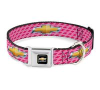 Buckle Down 9 - 38,1 cm chb-Chevy Papillon Full Color Nero/Oro Dog Collar