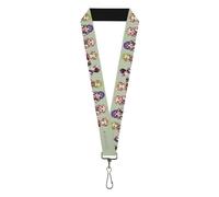 Buckle-Down After-School Hanako-Kun Lanyard, After School Hanako Kun Five Charac