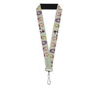 Buckle-Down After-School Hanako-Kun Lanyard, After School Hanako Kun Five Charac