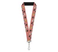 Buckle-Down After-School Hanako-Kun Lanyard, After School Hanako Kun Four Charac