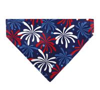 Buckle-Down Americana Fireworks Show Blues Red White Black Slip On CollarÊBandan