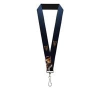 Buckle-Down Baldur's Gate III Lanyard, Baldurs Gate III Title Logo and Lae'Zel P