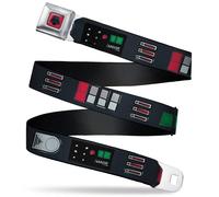 Buckle-Down Belt Seatbelt Buckle Star Wars Darth Vader Utility Belt Bounding3 Bl