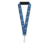 Buckle-Down Black Butler Lanyard, Black Butler Lawrence Bluewer Pose and Title L