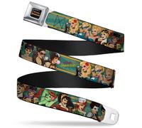 Buckle-Down Boys Seatbelt Belt Dc Comics Bombshells Wdc018 1.5" Wide - Fits Pant