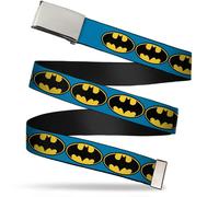 Buckle-Down Boys Web Belt Batman 1.5" Wide - Fits up to Pant Size 42 Batman