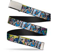 Buckle-Down Boys Web Belt-Superman-1.0" Wide-Fits Up to Kids Size 20 1.0" Wide -