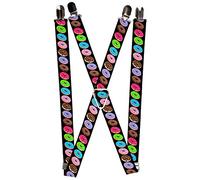 Buckle-Down Bretella-Donuts, Multicolore, Taglia Unica Unisex-Adulto