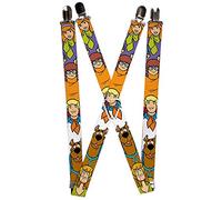 Buckle-Down Bretella-Scooby Doo, Multicolore, Taglia Unica Unisex-Adulto