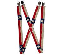 Buckle-Down Buckle-Down - Bretelle Texas, Texas, taglia unica