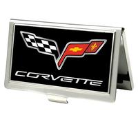 Buckle-Down Business Card Holder - C6 Black - Small