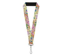 Buckle-Down Candy Land Lanyard, Candy Land Take Me To the Candy Character Collag